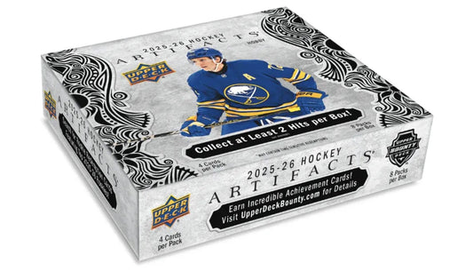 2025-26 Upper Deck Artifacts Hockey Hobby Box - 2 Hits Per Box (LIVE BOX OPENING)