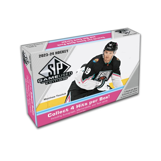 2023-24 Upper Deck SP Game Used Edition – Hobby Box (SEALED)